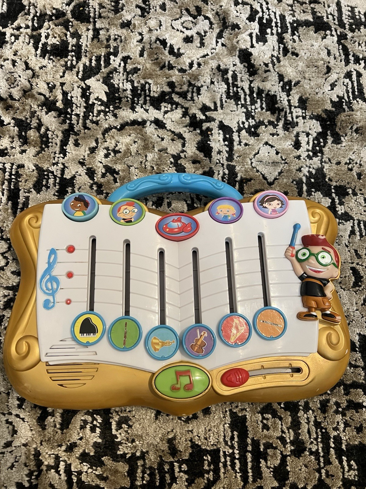 LITTLE EINSTEINS MATTEL 2006 SYMPHONY COMPOSER MUSICAL TOY WORKS