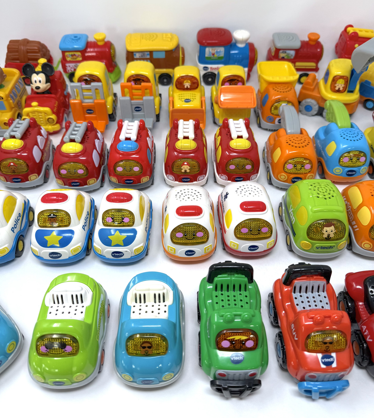 U CHOOSE ONE – vtech GO GO SMART Vehicles Train Car Work Trucks Job Construction