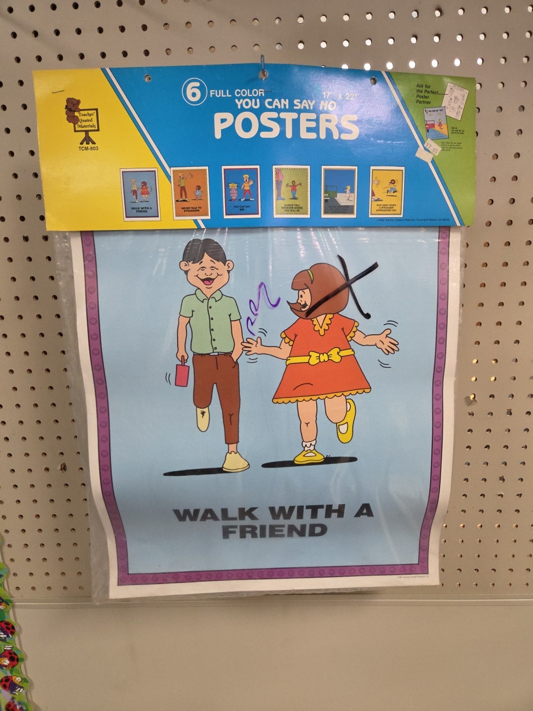 Vintage 1985 “You Can Say No” Posters By Teacher Created Materials