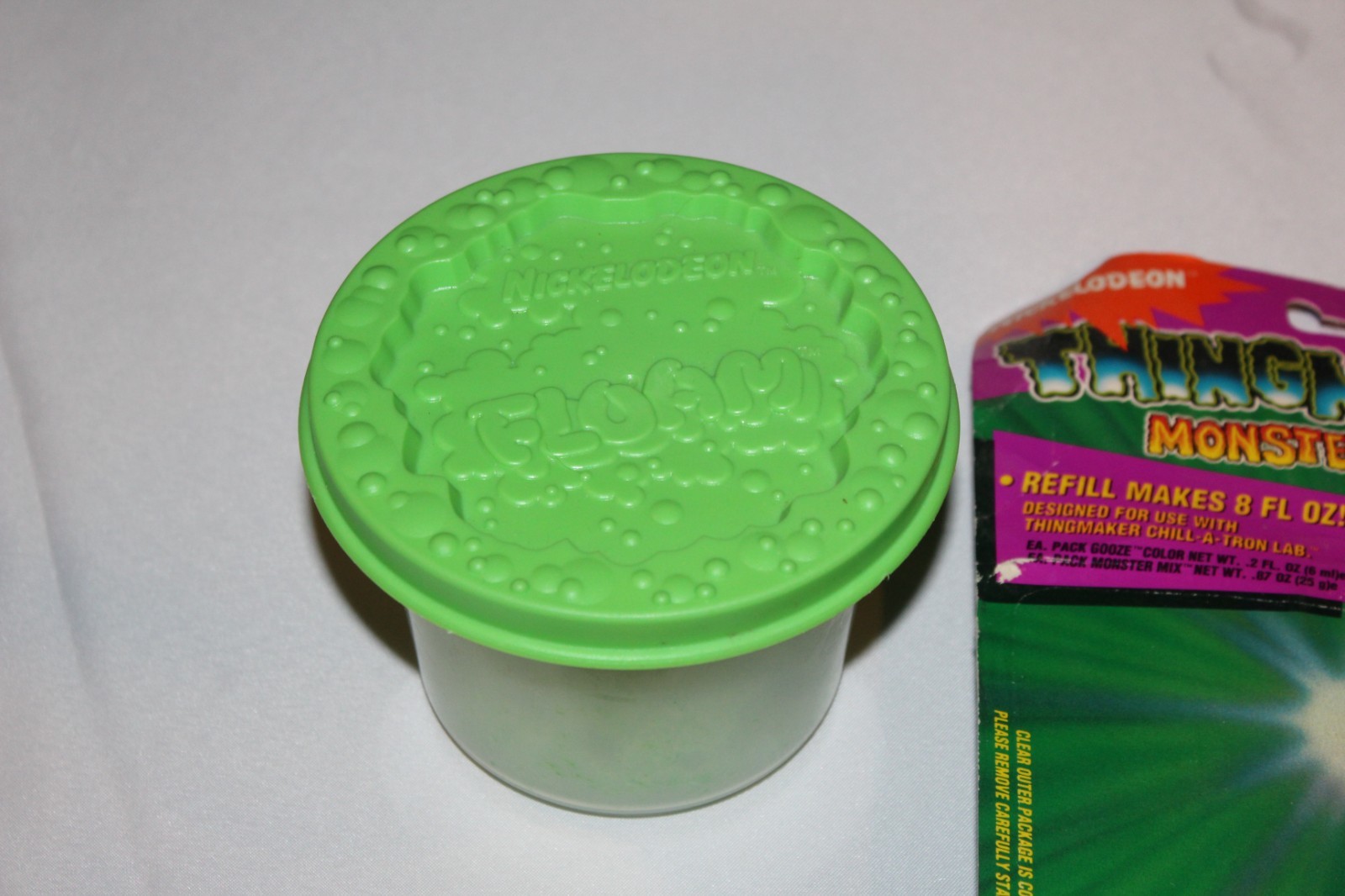 1990s Nickelodeon Thingmaker Monster Mix Mold packets Gooze Gak Splat & Floam