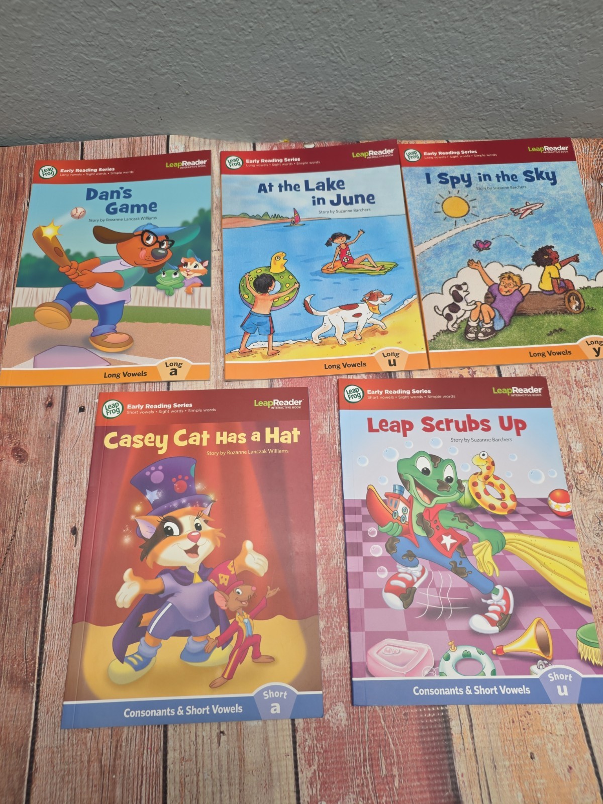 Lot 10 Leapfrog LeapReader Learn To Read Early Reader Series