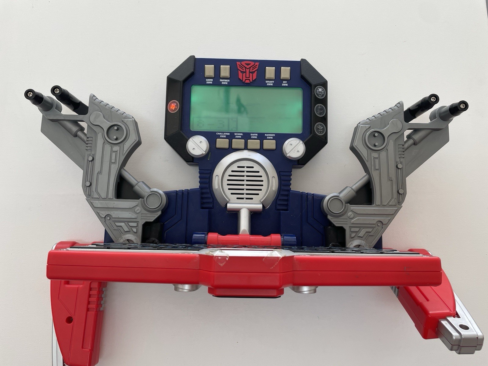 Laptop Transformers Optimus Prime Talking Learning Computer Tested Works HTF A1
