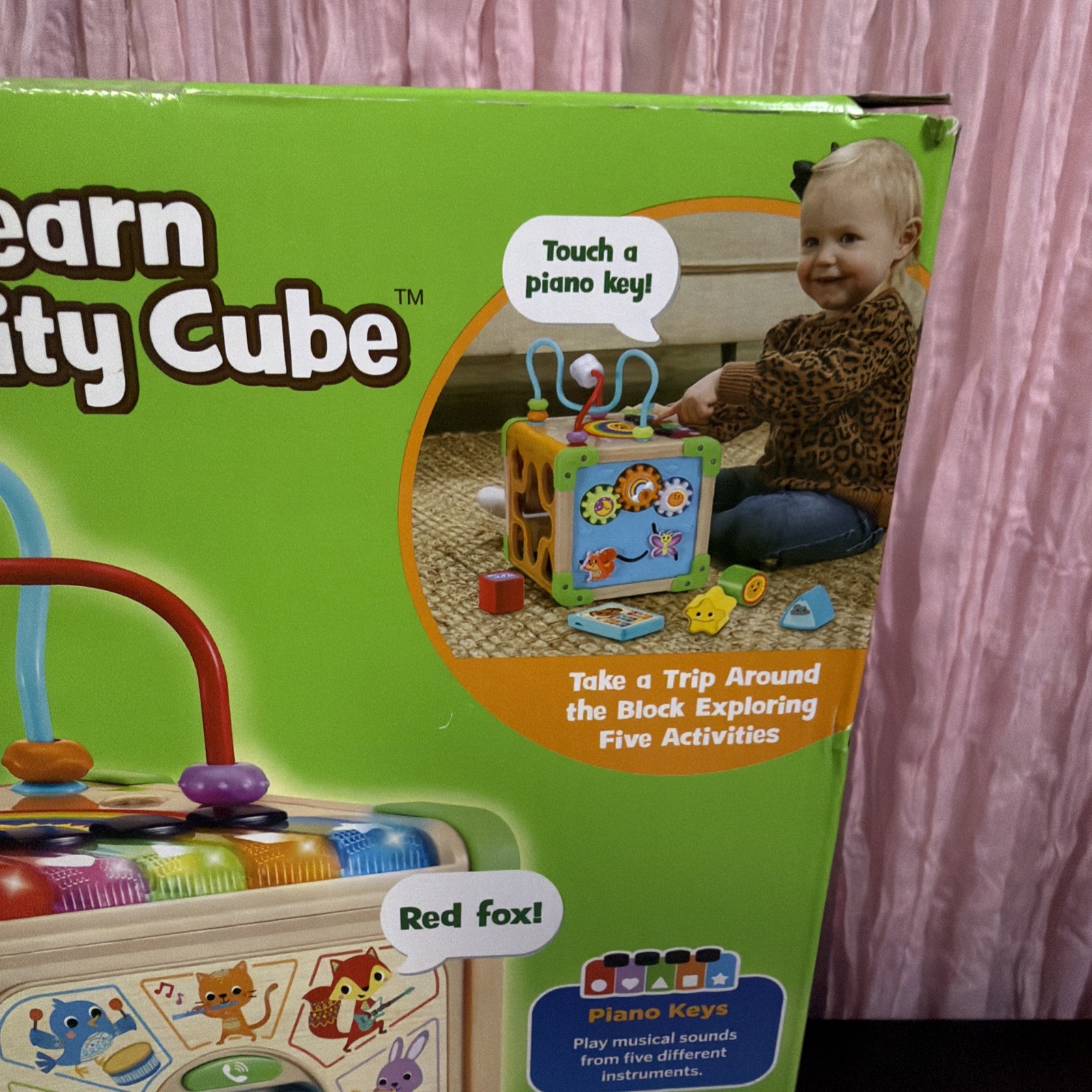 LeapFrog Touch & Learn Wooden Activity Cube SEE DETAILS