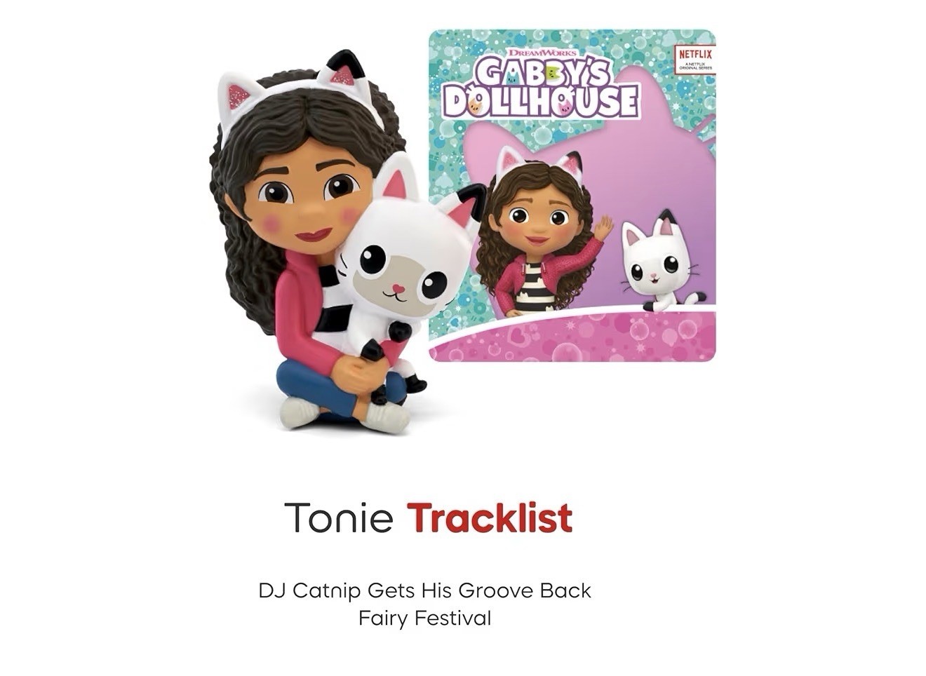 Tonies Gabby’s Dollhouse Audio Play Figurine 2 stories, 48 minutes