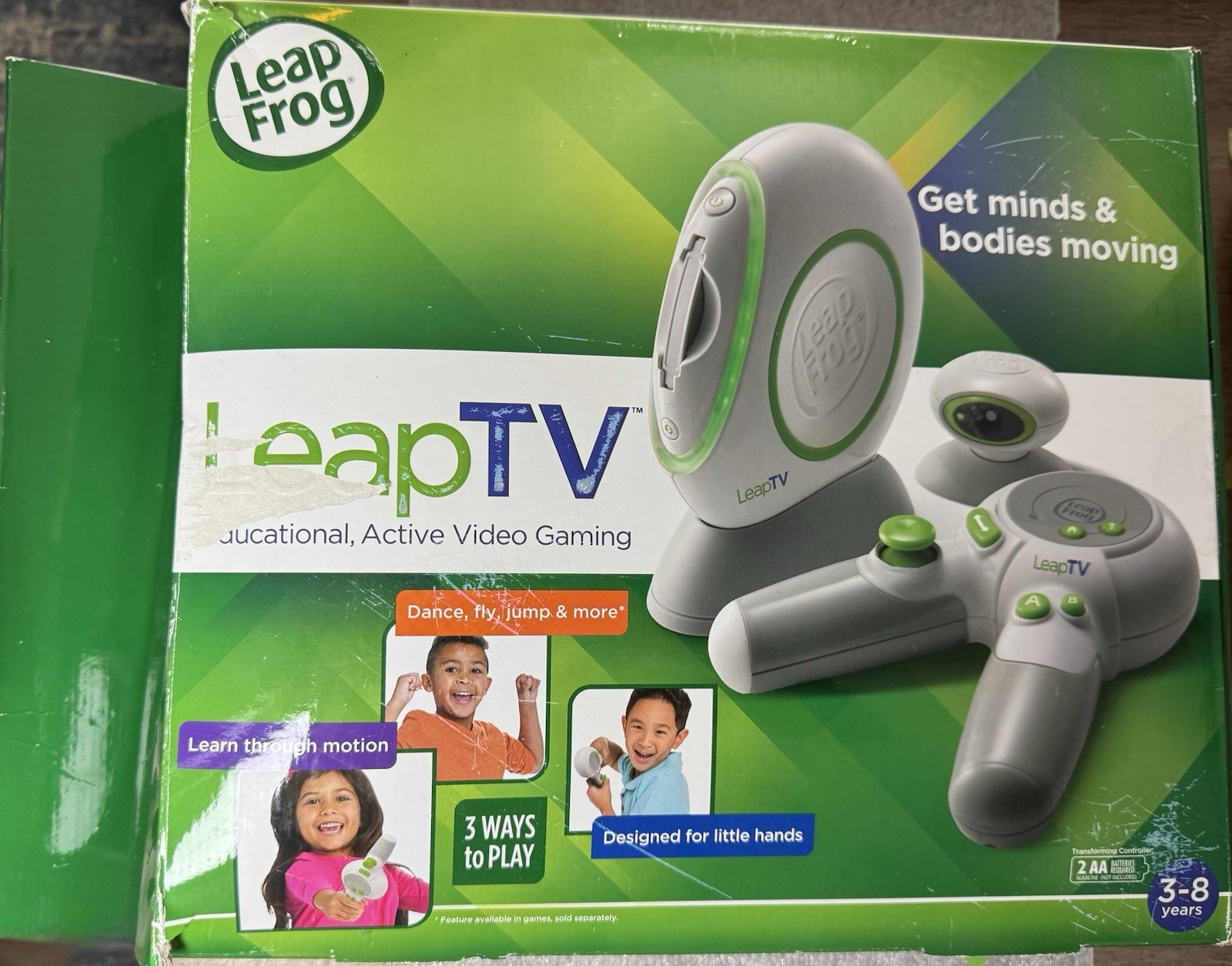 LeapFrog LeapTV Educational Video Gaming System Used Once No Games