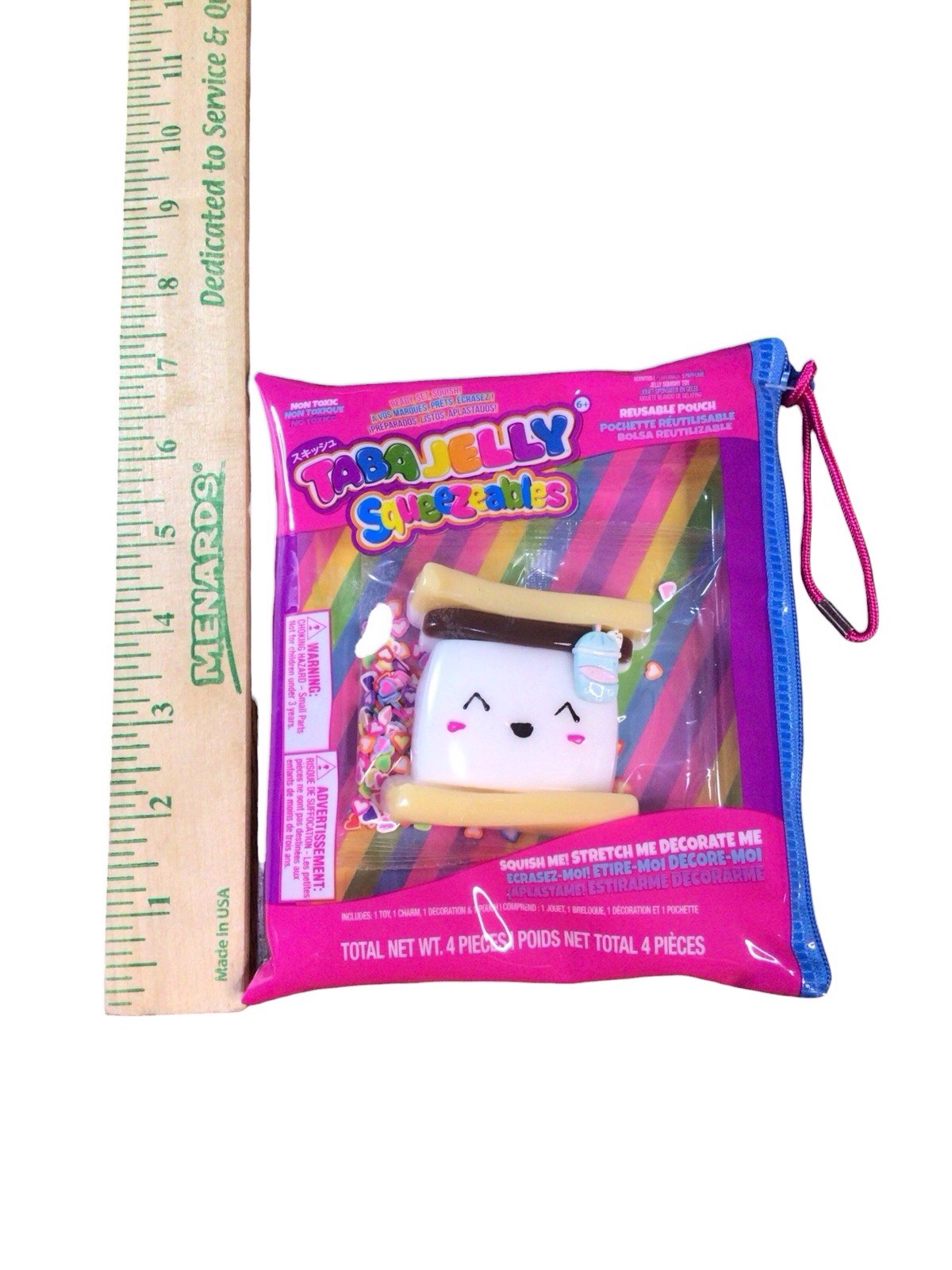 Squishy Taba Jelly Decorating Squeezeables S’more Squeeze Fidget Sensory Toy