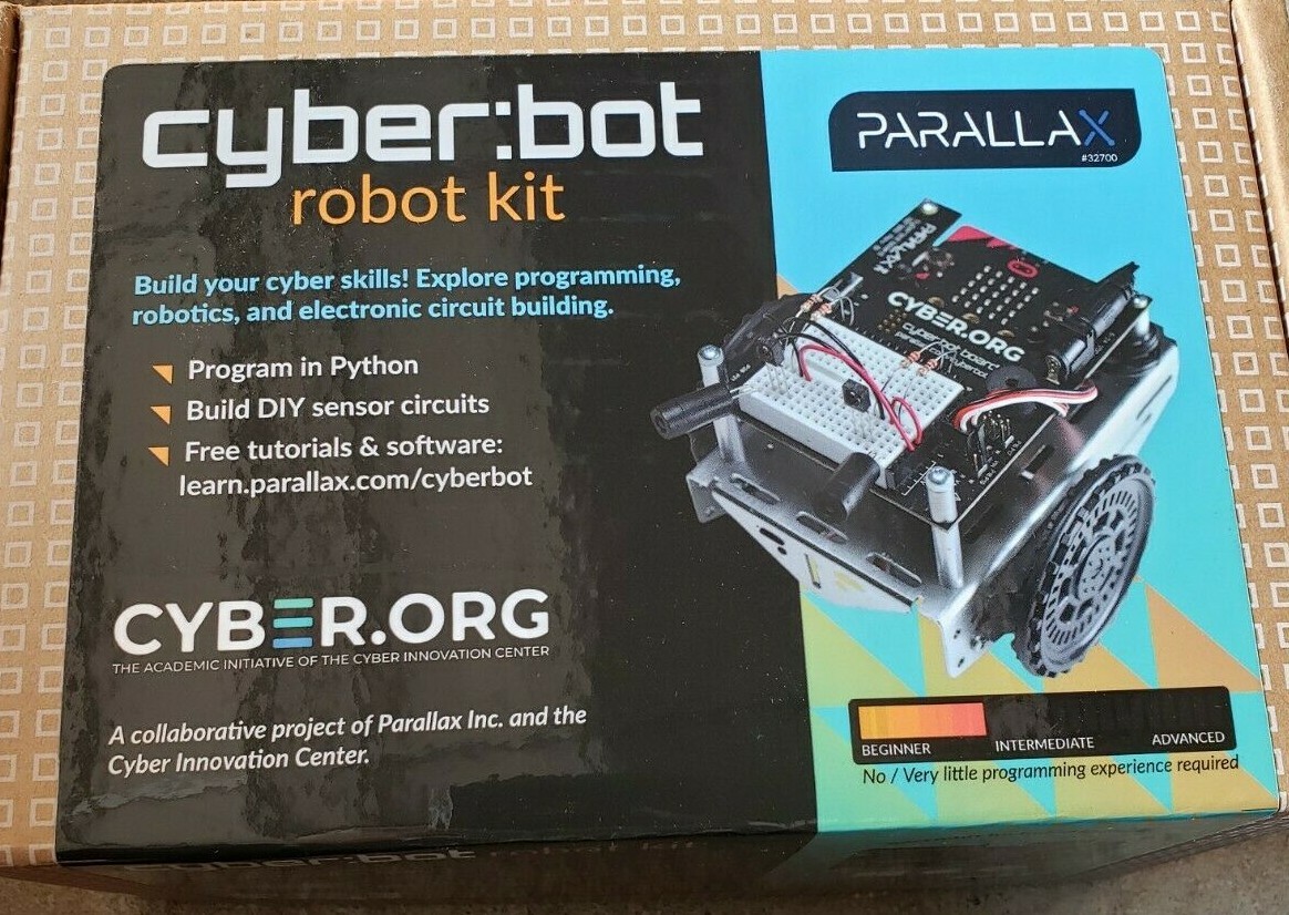 PARALLAX Cyber:Bot Robot Kit –NICE