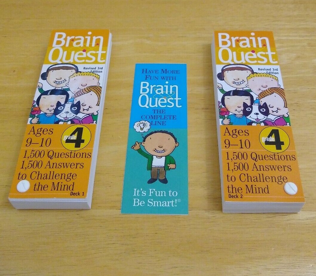 Brain Quest (Revised 3rd Edition) Grade 4, Ages 9-10