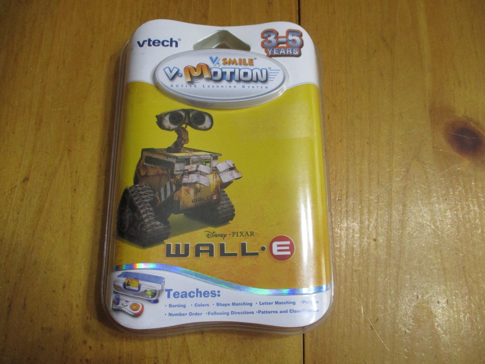New Disney Pixar VTech V.Smile V.Motion Wall-E Game Active Learning System