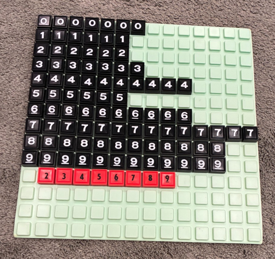 Sum Times Vintage Math Board Game 1968 Classic by 3M – 100% Complete