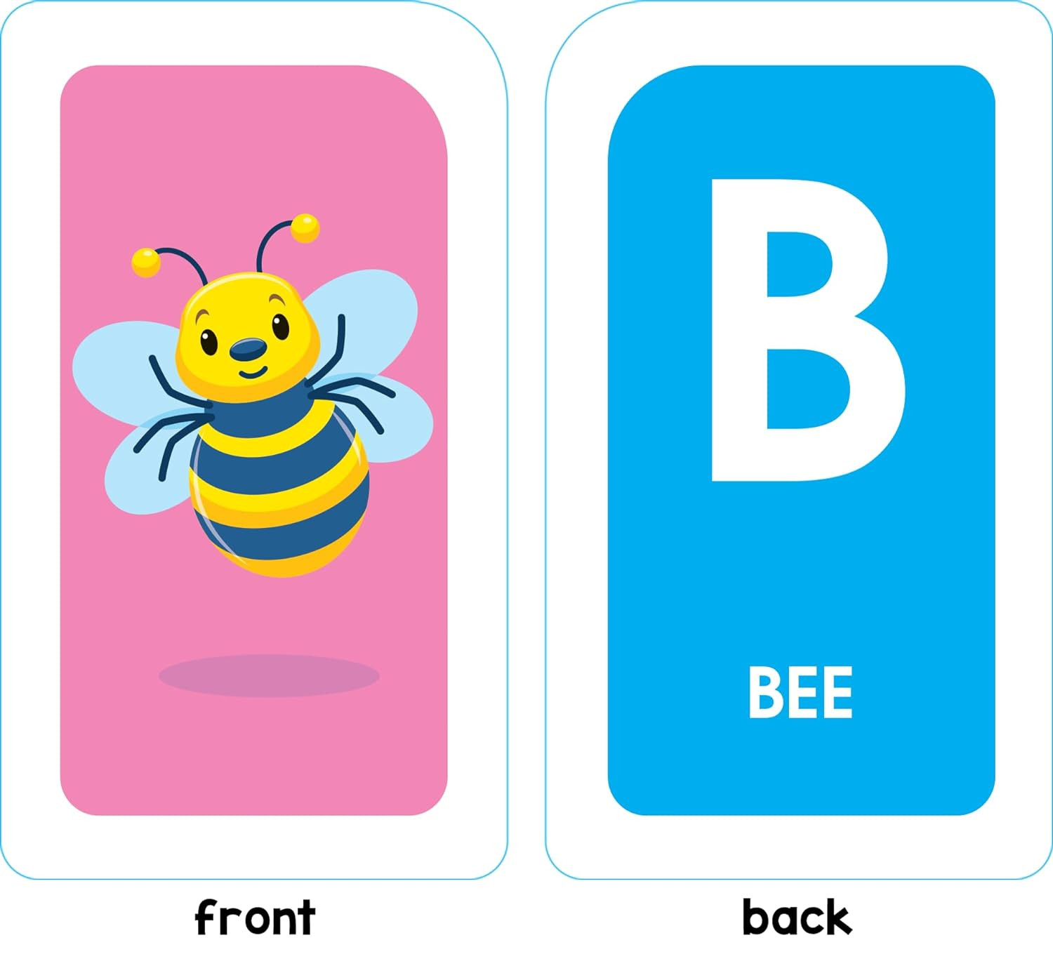 School Zone Alphabet Flash Cards: 56 Cards, Toddler, Preschool, Learn the Abc’S,