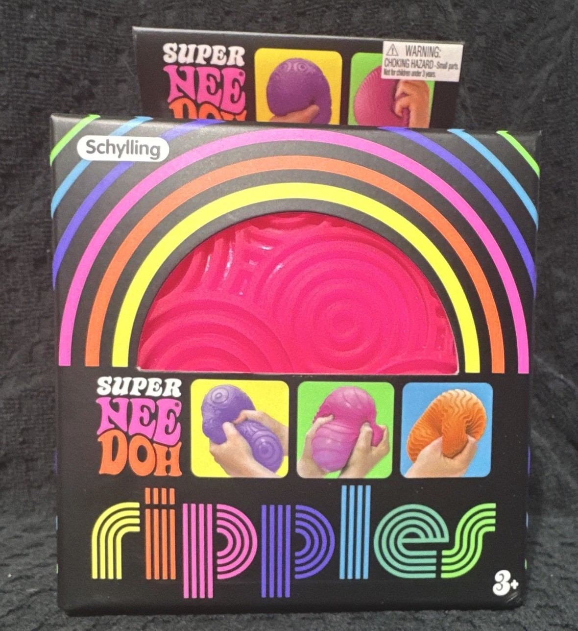 Schylling Super Nee Doh Pink Tactile Squeeze Toy, MPN 26041YP