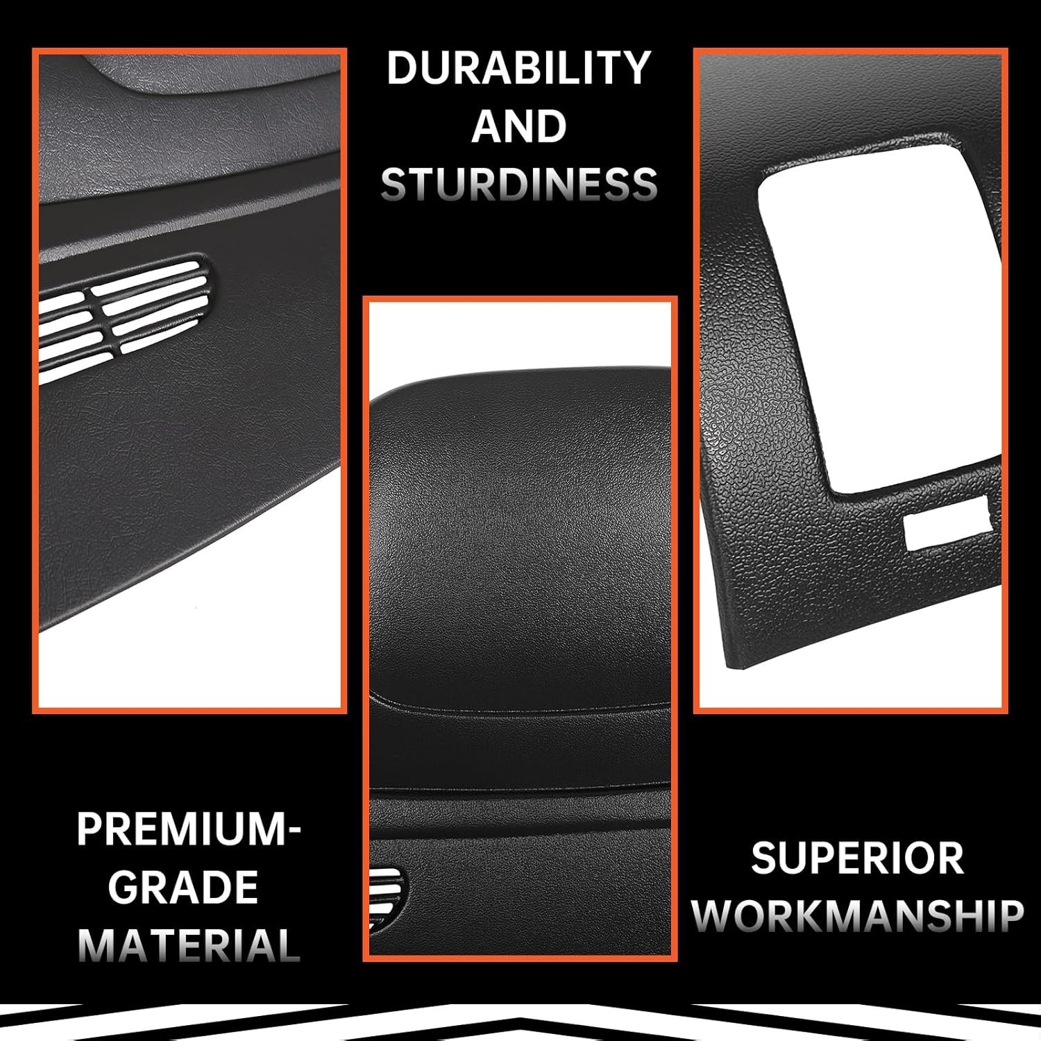 Dash Board Cover Compatible with 2007-2013 Chevy Silverado LS LT WT GMC Sierra S