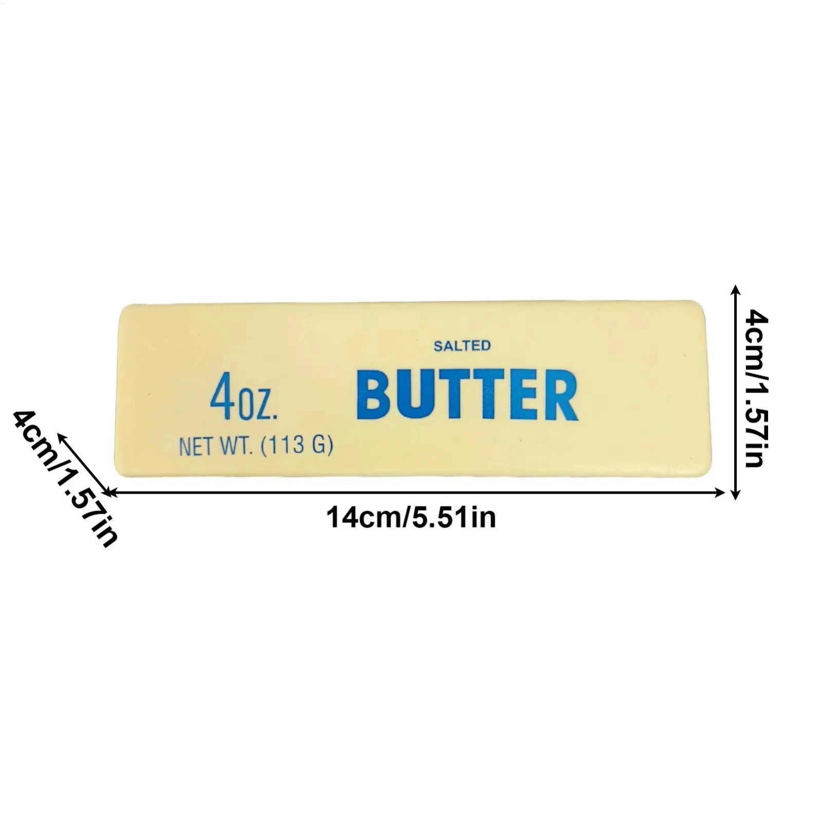 ✅ 1pc Butter Stick Squishy Fidget Toy Soft Stress Relief ADHD Anxiety Squeeze ✅