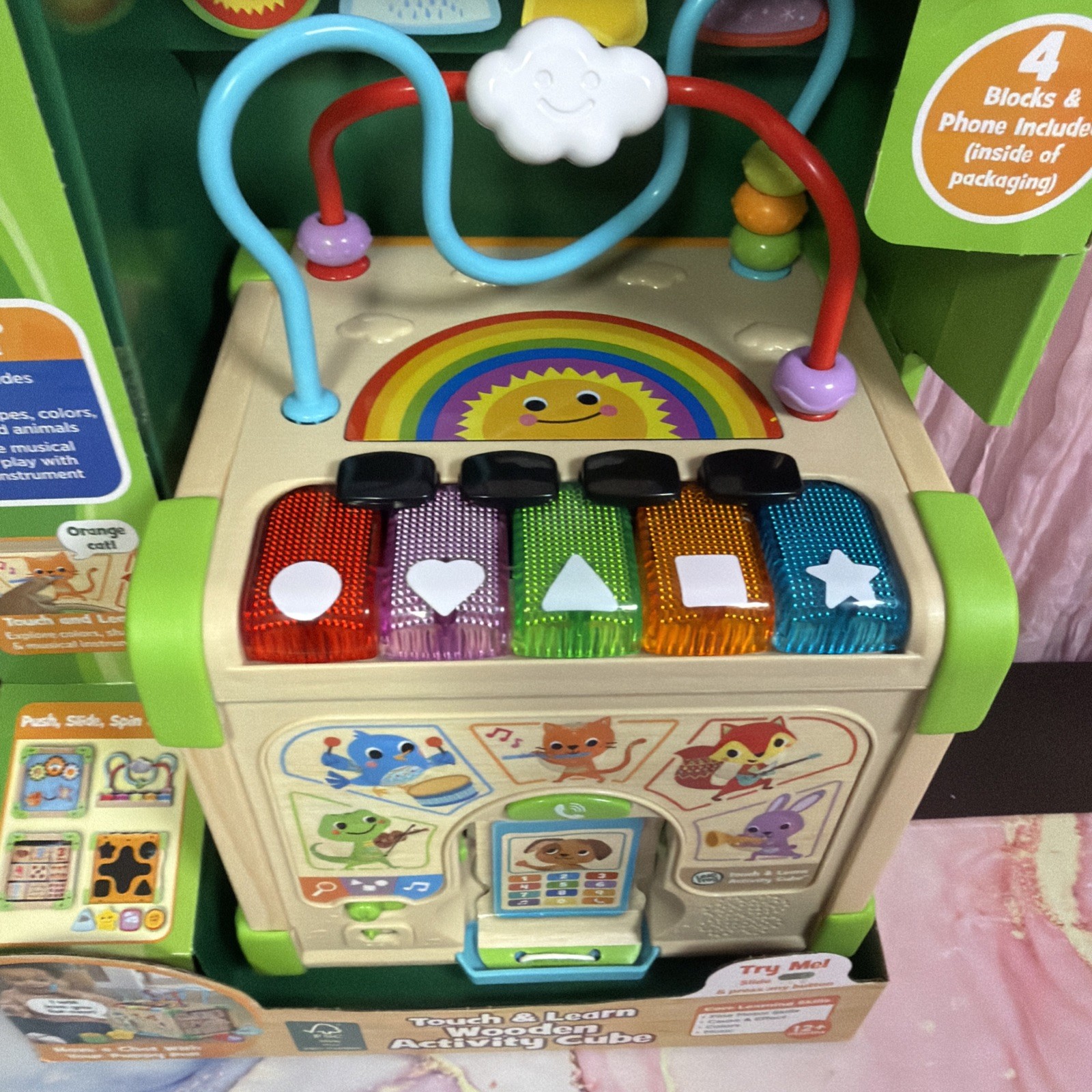 LeapFrog Touch & Learn Wooden Activity Cube SEE DETAILS