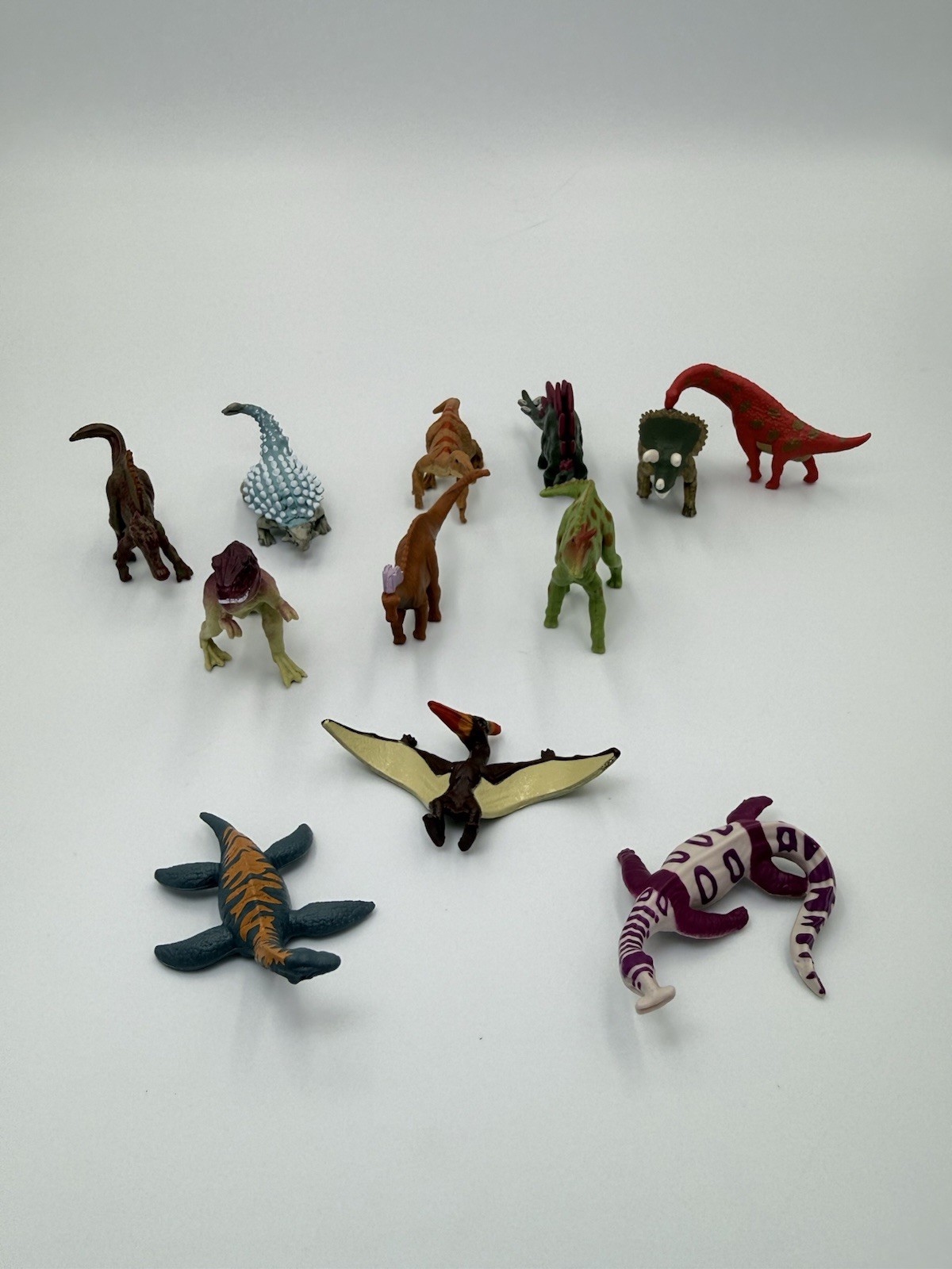 Yowie Collectable Dinosaur Figures Lot of 12 , 2” Toys
