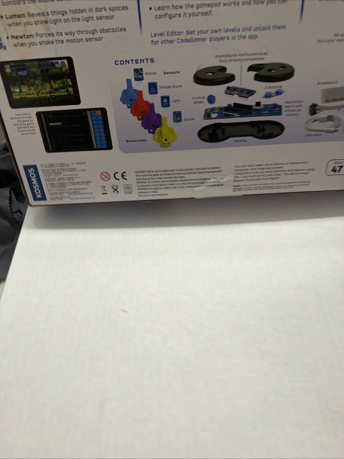 New In Box Thames & Kosmos Code Gamer Gaming Coding Making Experiment Kit Sealed
