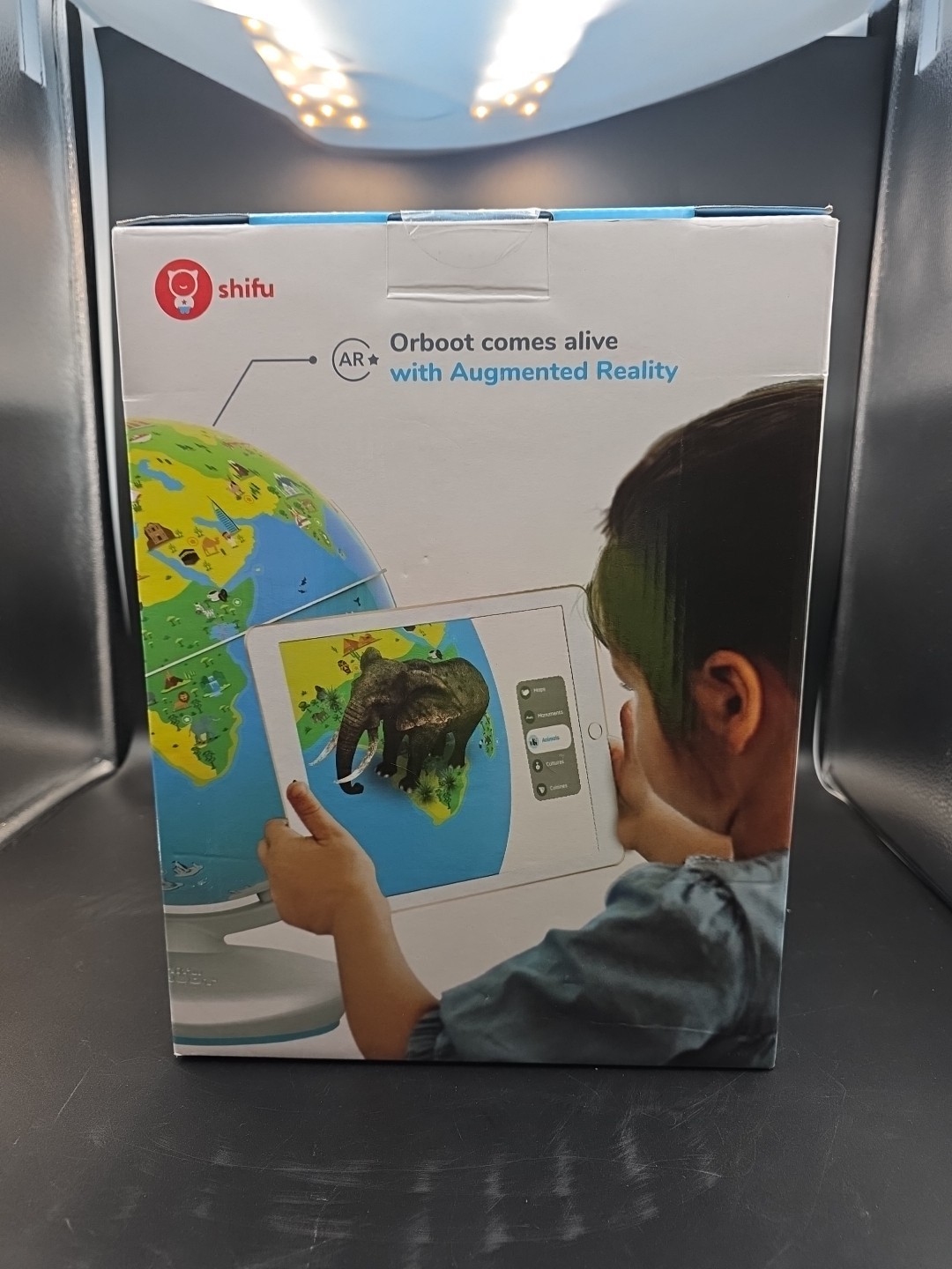 Orboot Earth by PlayShifu Augmented Reality Interactive Globe for Kids STEM Toy