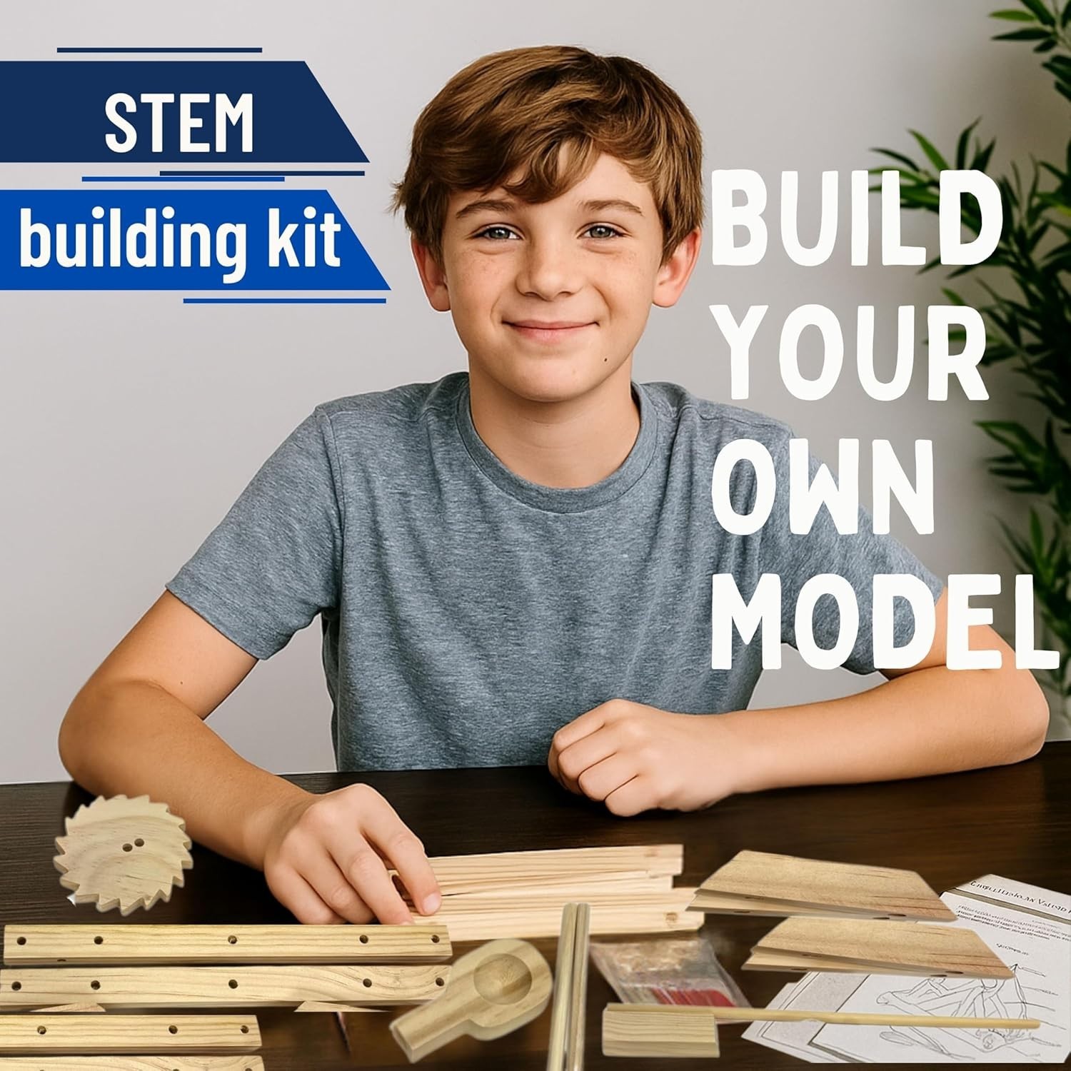 Hands-On Leonardo da Vinci Catapult Kit | Fun Learning STEM Toy for Ages 8-14