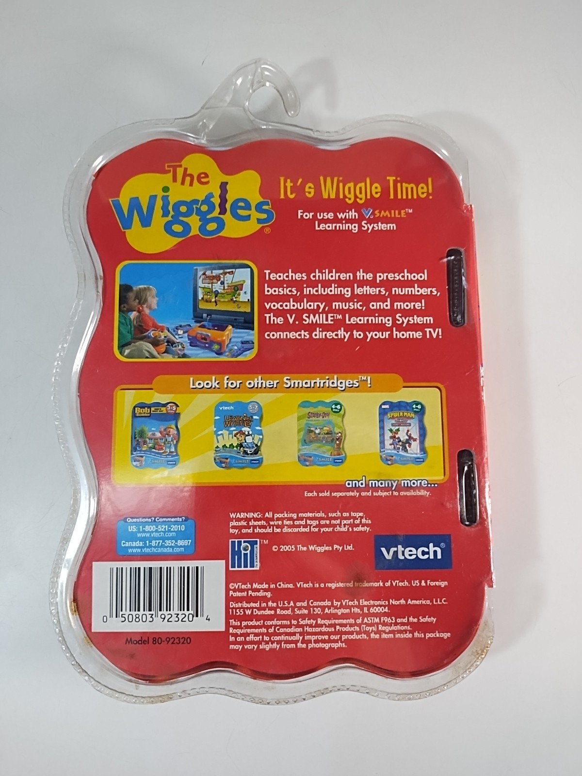 VTech V.Smile The Wiggles It’s Wiggle Time! 2005 ~ New/Sealed Unopened NIP
