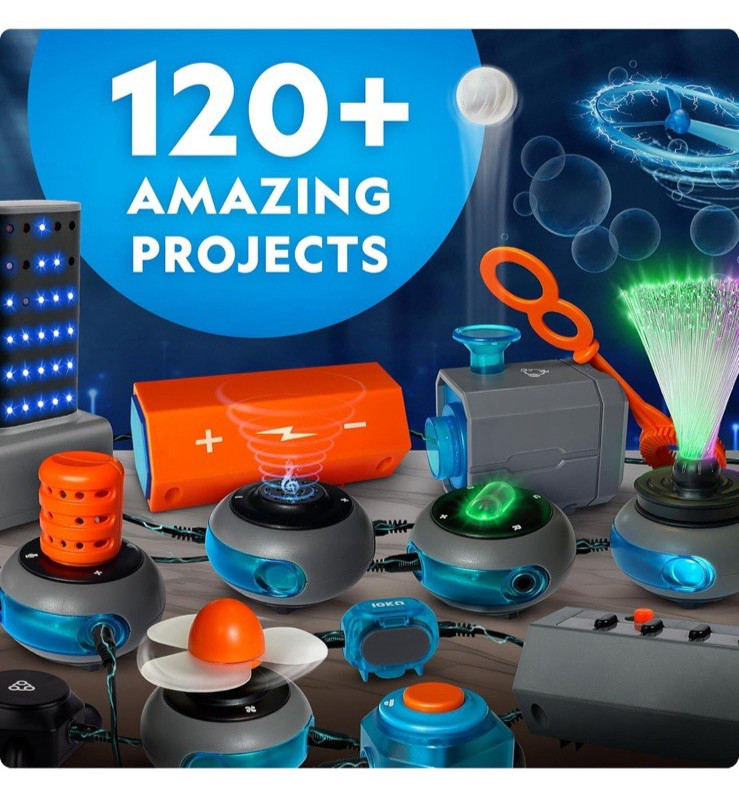 NEW National Geographic Epic Circuits Science Kit For Kids W/120 Projects
