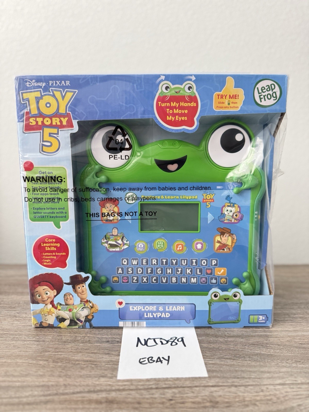 BRAND NEW Toy Story 5 Vtech Leapfrog Explore and Learn Lilypad ✅SHIPS IN 1 DAY✅