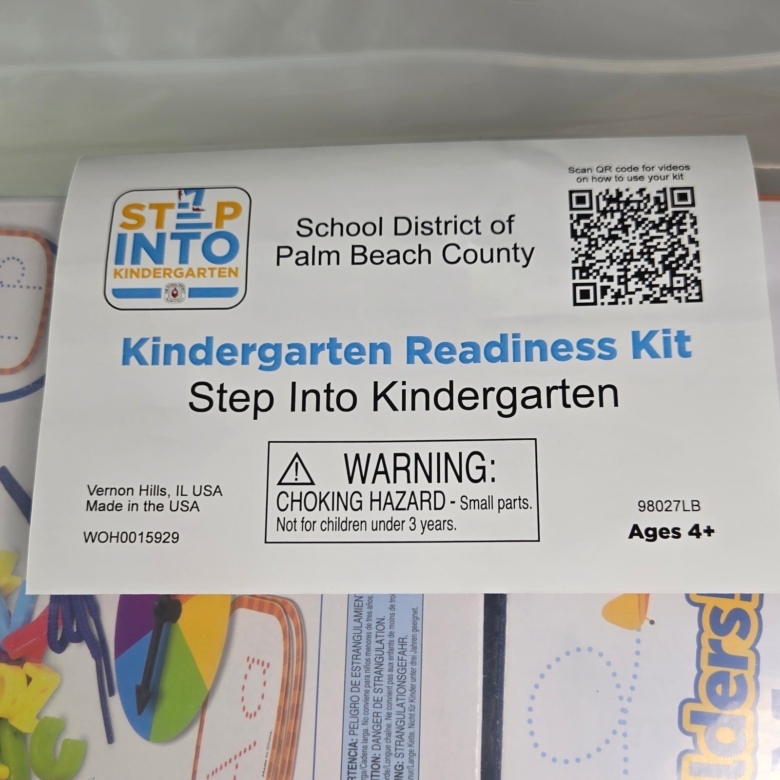 2 of Learning Resources preschool letters and preschool numbers