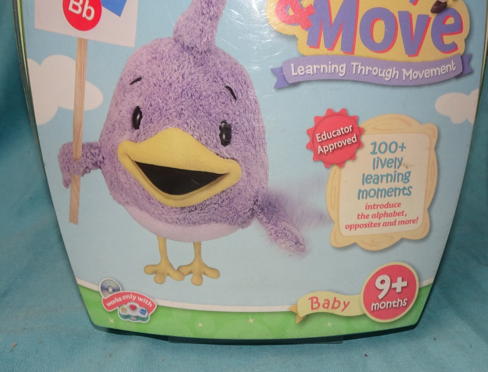 Lot Of 3 Leap Frog Little Leaps DVD = first steps say it play move baby 9 months