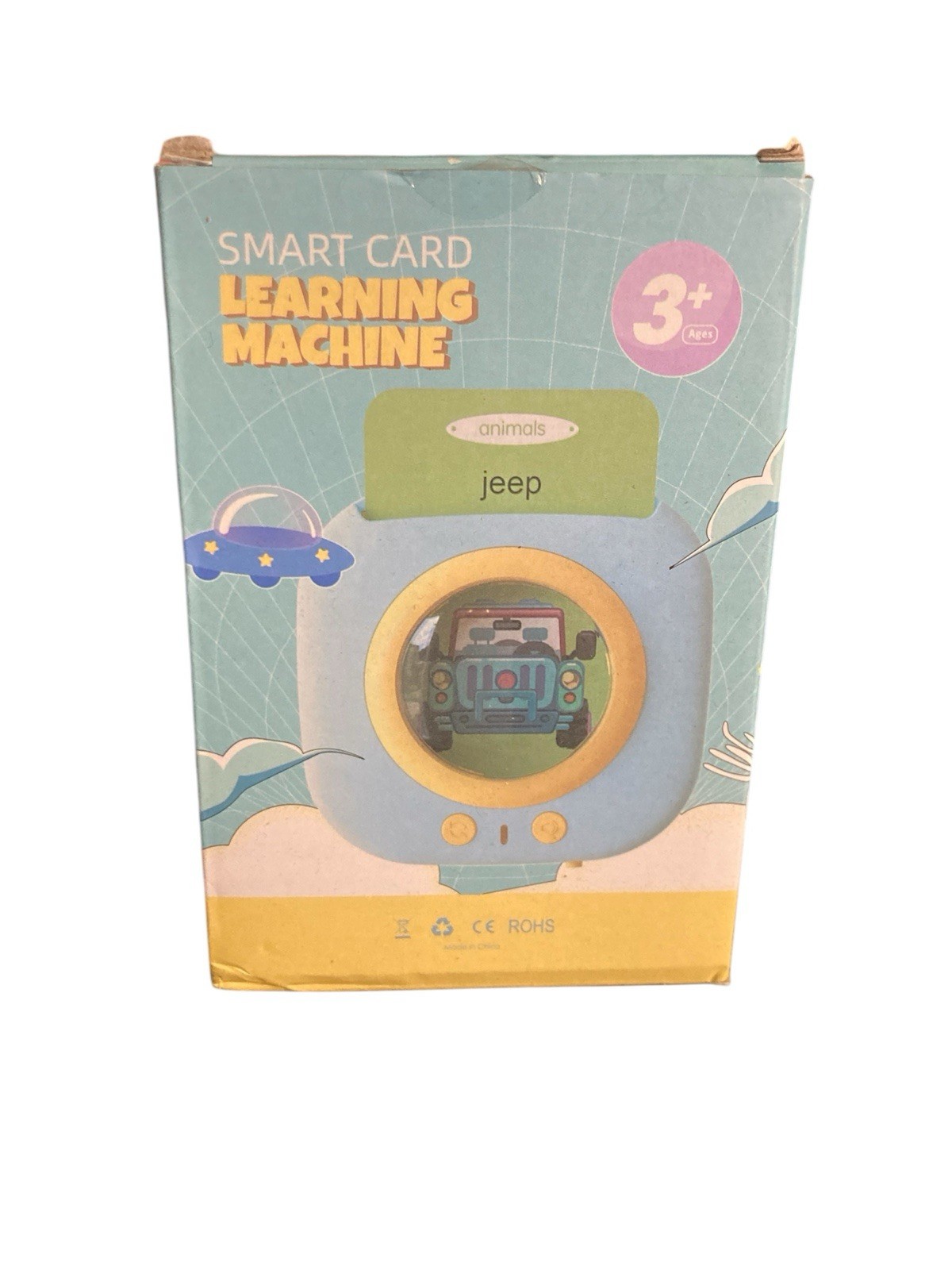 Smart Card Learning Machine Electronic Learning Toy System Kitten Age 3+ Years