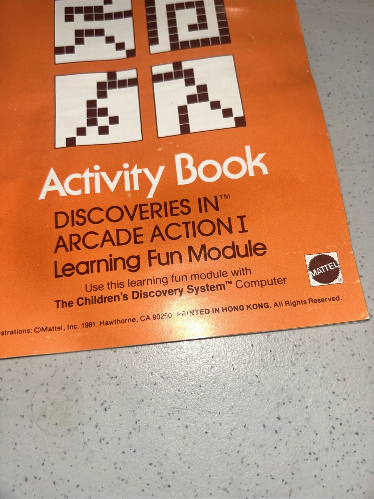 VTG The Children’s Discovery System Computer W/Arcade & Math Cartridge, Manual