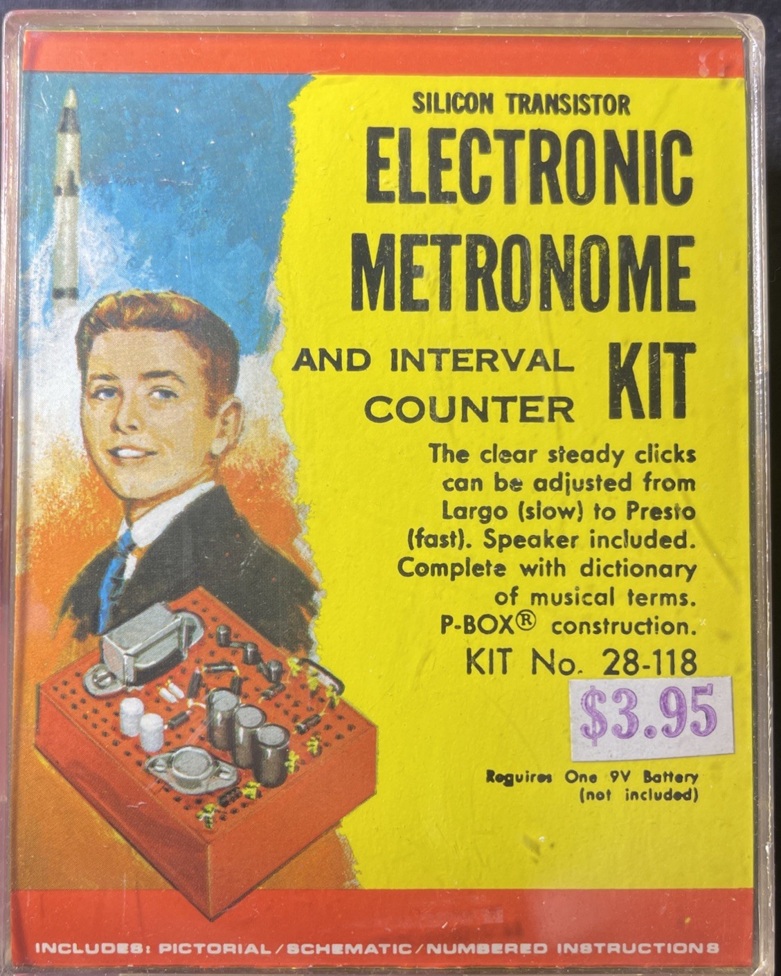NEW Radio Shack Science Fair Electronic Metronome Kit Ultra Rare