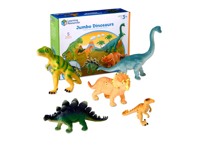 Learning Resources Jumbo Dinosaurs, Forest and Oceans Animals – Pack of 15