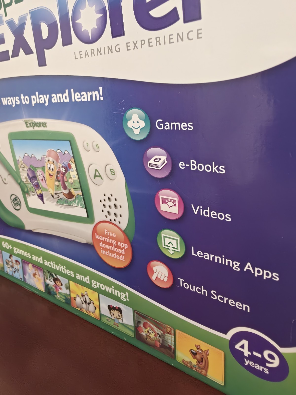 RARE 2011 LeapFrog Leapster Explorer Handheld Retro Game – TOTY Winner – NEW!!!