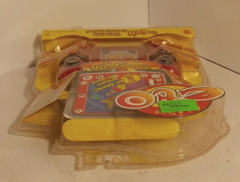 2004 ETO Etch A Sketch Plug ‘N Play Drawing System TV Hook Up NEW UNOPENED