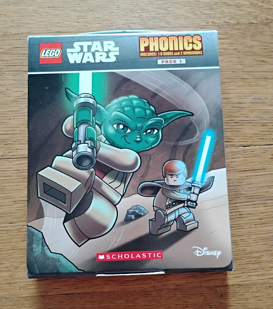 Scholastic LEGO Star Wars Phonics Box Set Workbooks, Ages 4-7
