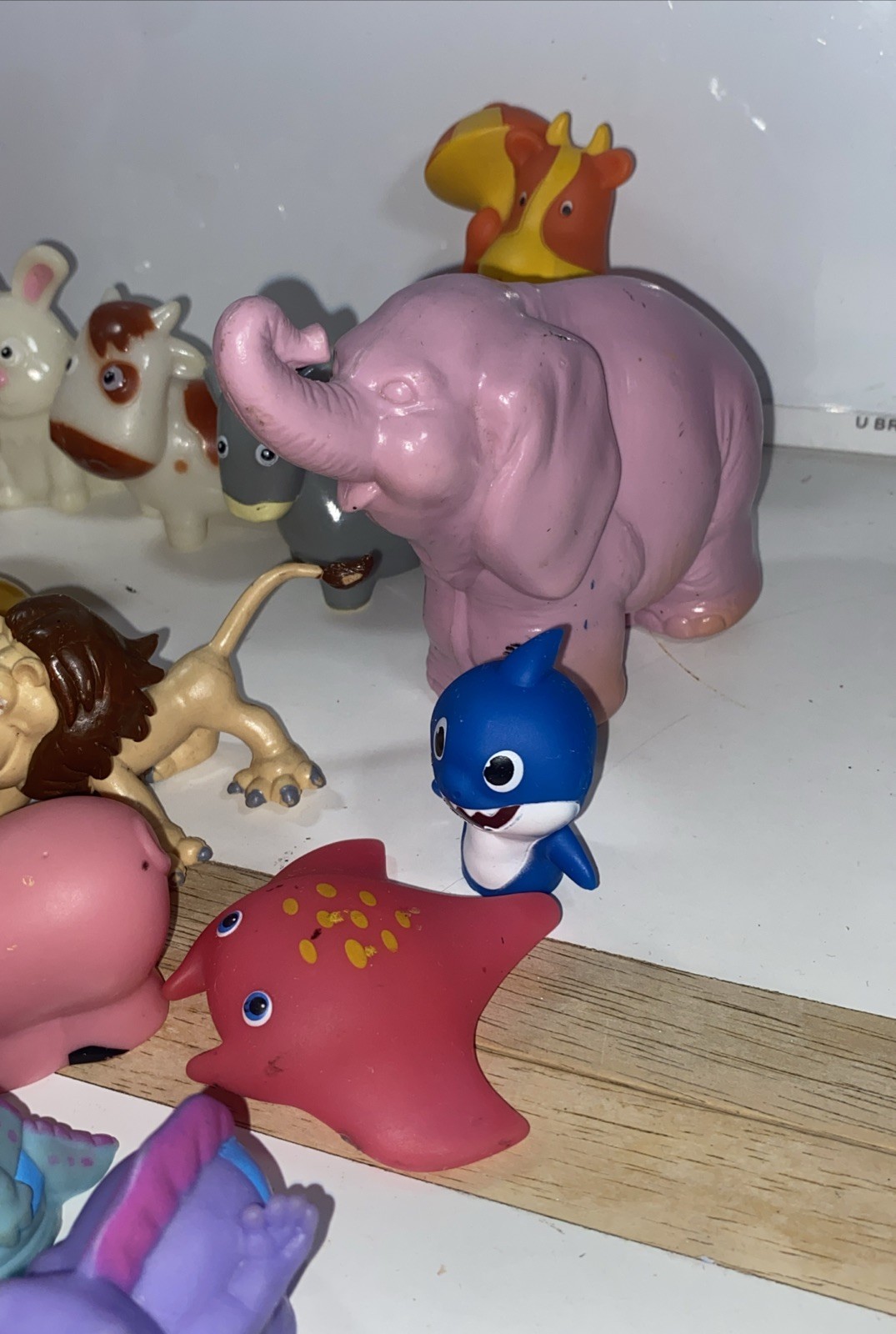 Mixed Animal & Dinosaur Figure Lot – Vintage Plastic & Rubber Toys Cartoon Look