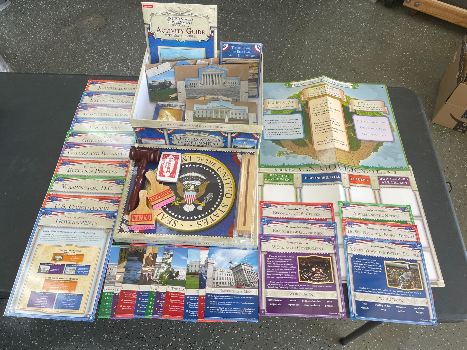 Lakeshore United States Government Resource Box Civics Homeschool Complete