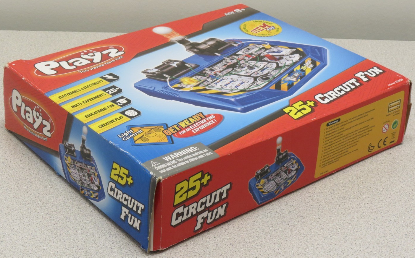 Playz 25+ Circuit Fun – Circuit Board Engineering Kit for kids STEM Toy