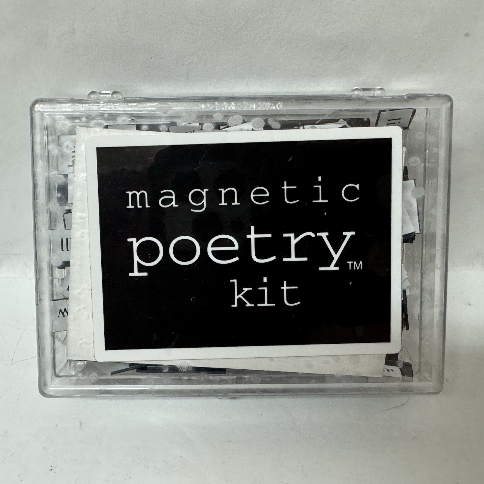 VTG 1993 Magnetic Poetry Word Phrase Magnet Kit Create Learning Fun Dave Kapell