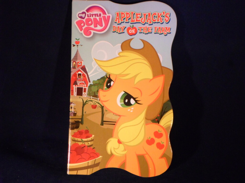 MY LITTLE PONY Hasbro Apple Jack’s Day On The Farm Board Book R4-2