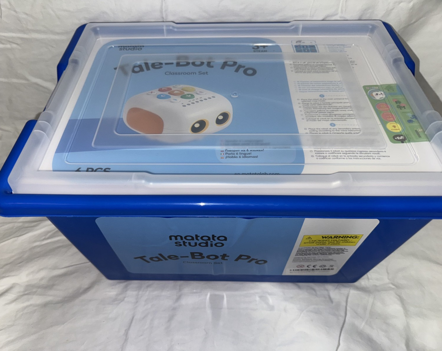 Tale-Bot Classroom Set: Complete Coding Robots for Education