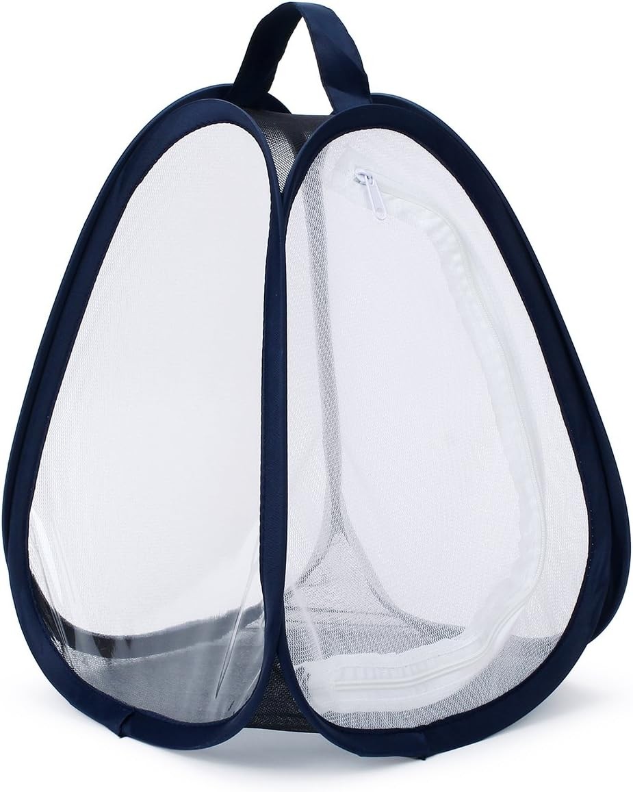 RESTCLOUD Mini Butterfly Habitat, Insect Mesh Cage, Bug Terrarium Pop Up 7.5″ x