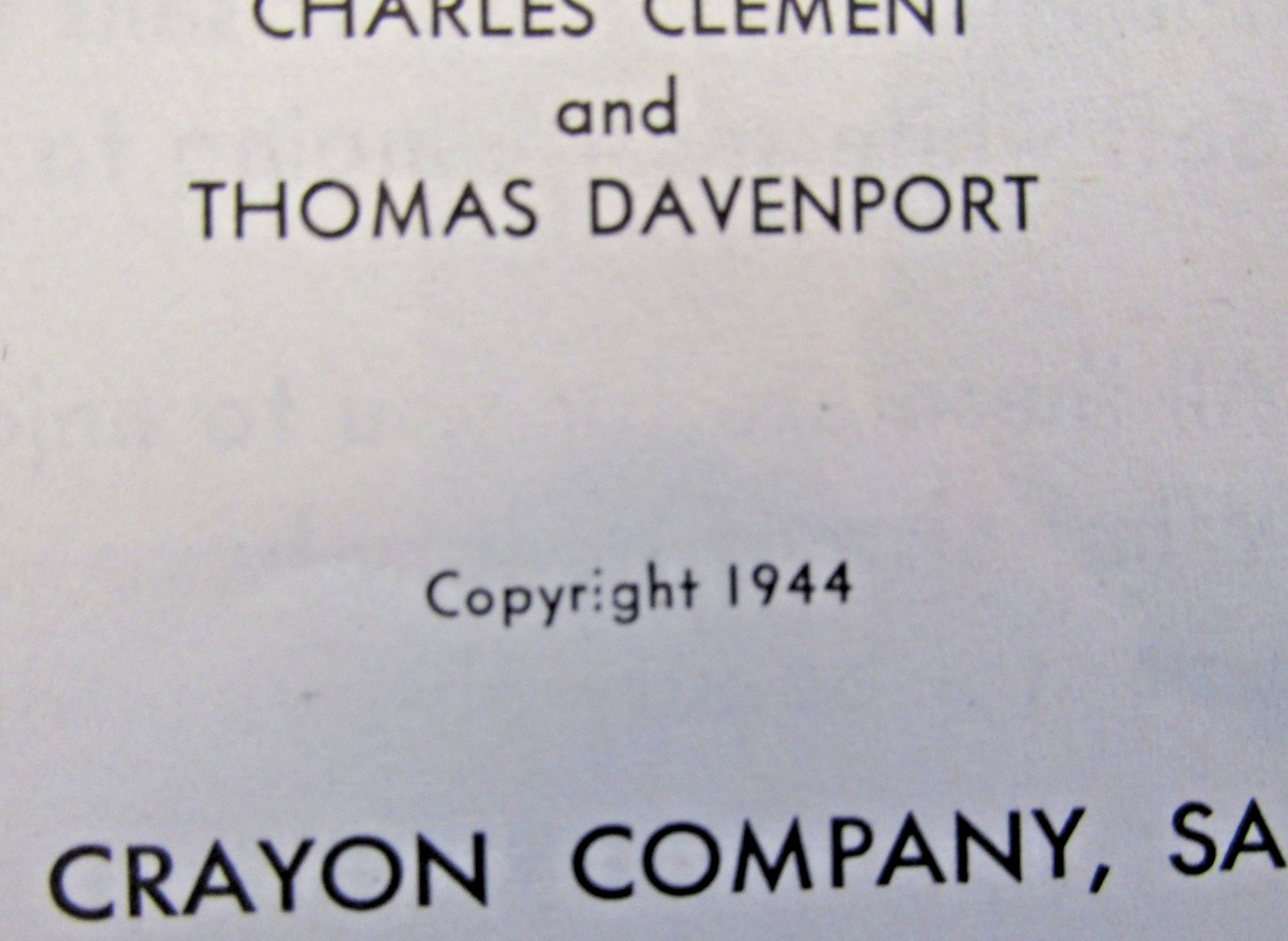 VTG 1944 America Crayon Company NEW ART EDUCATION Booklet School Home Community