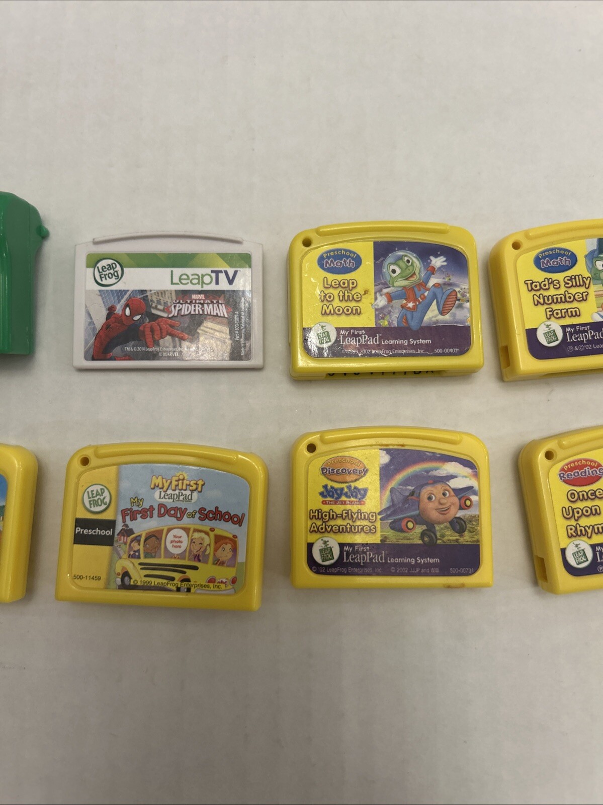 Lot Bundle Leap Frog Fisher Price Power Touch Games TV Elmo Dora Spiderman