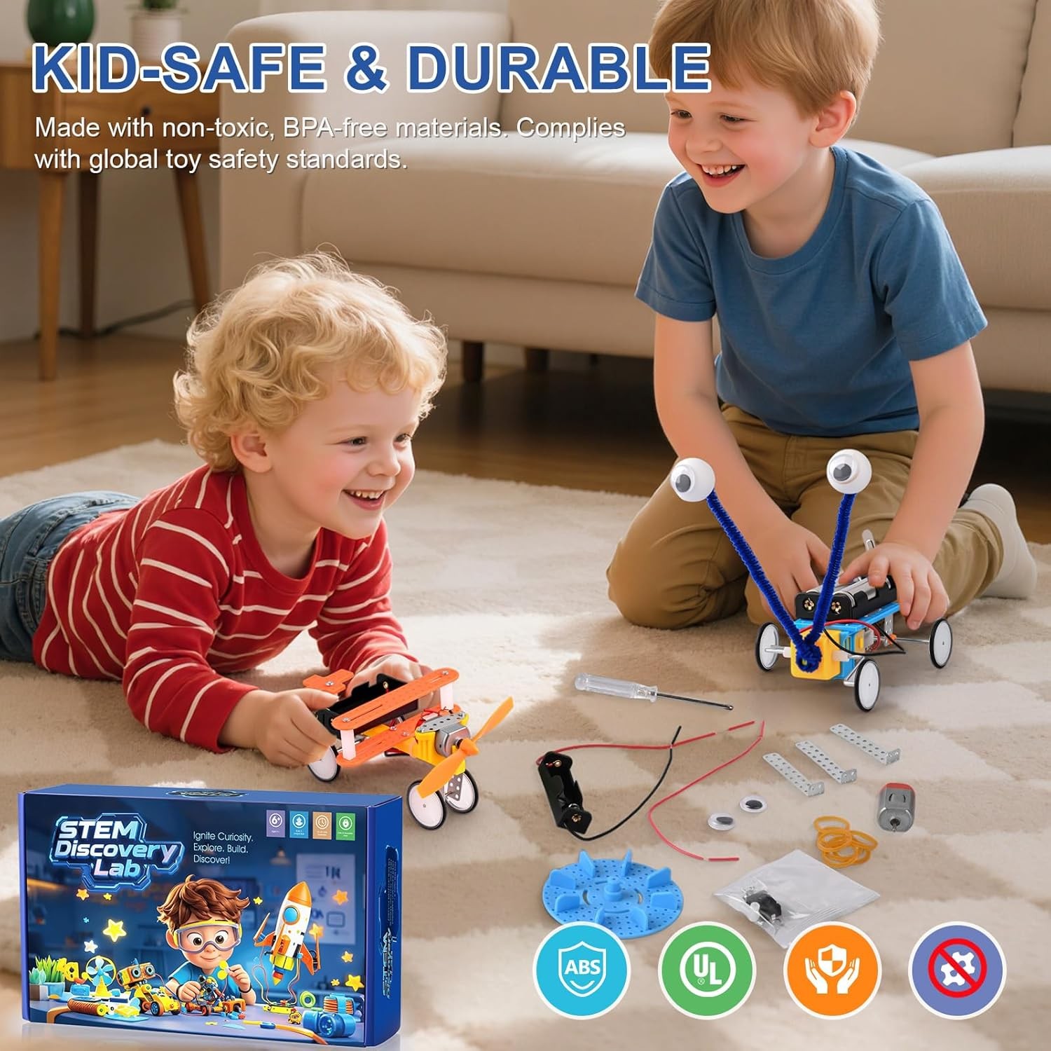 STEM Kits for Kids Ages 6-12, Science Kits for Kids, Diy STEM Christmas Gifts