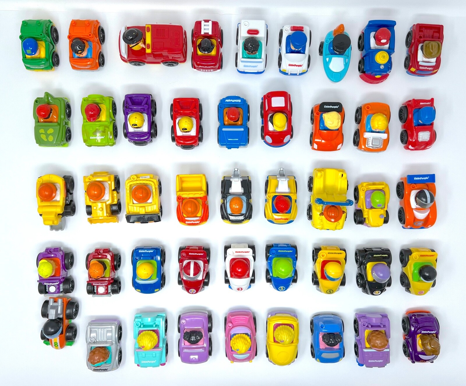 You Pick – Little People WHEELIES Cars Trucks Construction Racecar Girls Boys