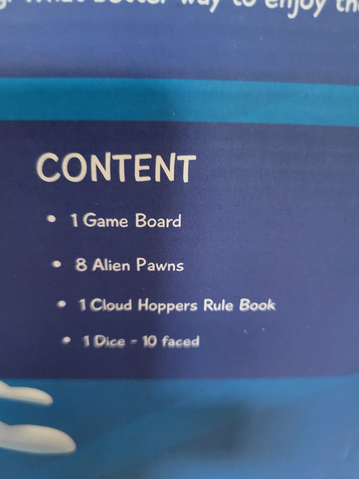 Logic Roots Cloud Hoppers Addition & Subtraction Board Game Educational Math FUN