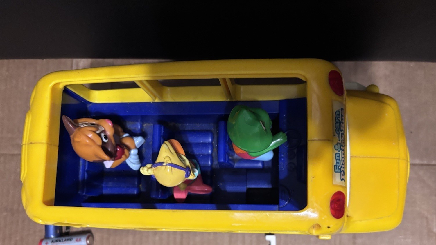 Leap Frog Phonics Fun & Learn Bus A–Z Alphabet 2001 For Parts Not Working Toy