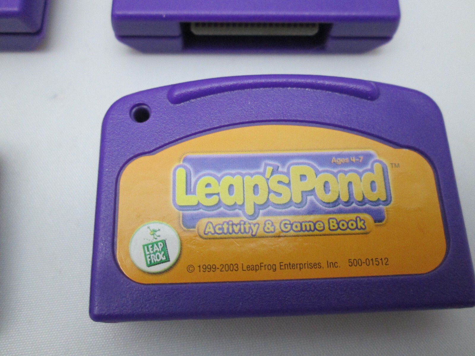Lot x 6 Vtg 2003 Leap Frog Leapfrog Game Cartridges Spiderman Toy Story Shrek