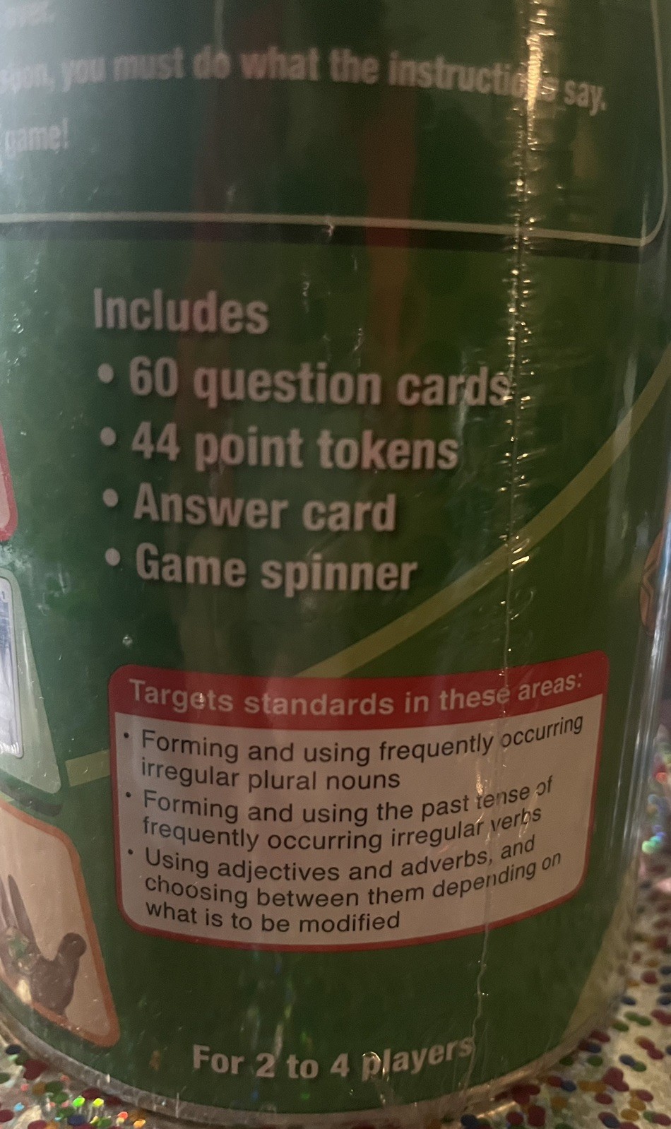 NEW/Sealed Lakeshore CAN DO! Reading Game ( Grade 1-2) Language Skills